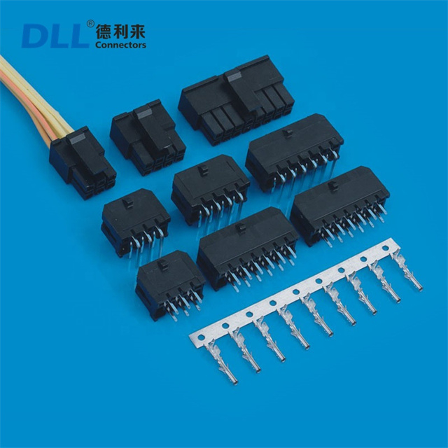 Remplacer le connecteur de plaquette dip molex 43045 43025 43045-0200 43045-0400