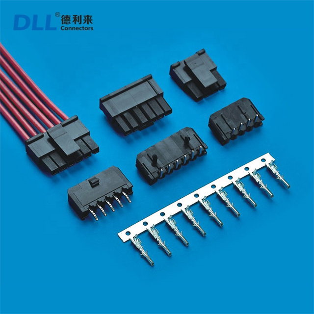 Remplacer le connecteur dip fil à carte molex 43650 46345 43650-0400 43650-0500